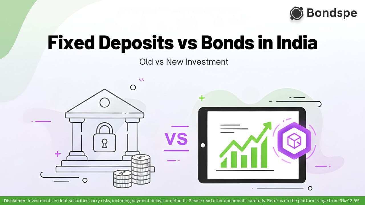 Fixed Deposits vs Bonds, fd vs bonds, fixed deposit, fixed return,