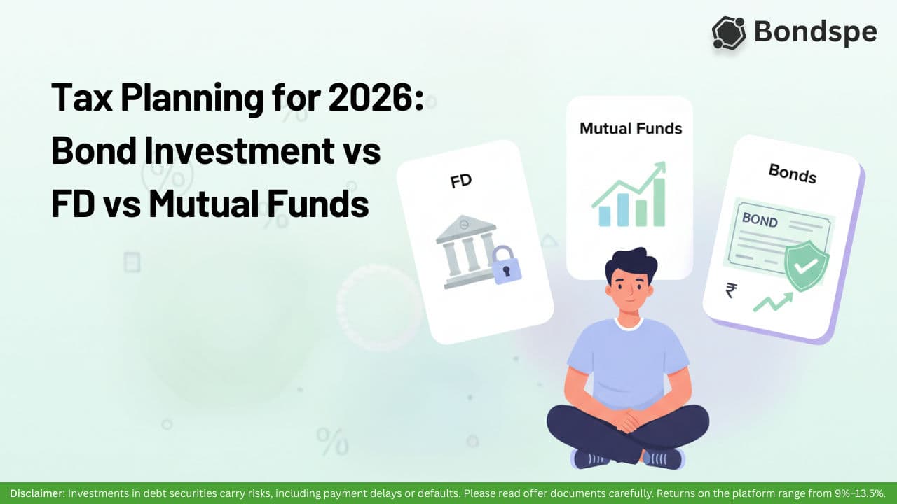tax saving, fixed income investment, tax saving investment option, bondspe, Fixed Deposits (FDs) and Mutual Funds